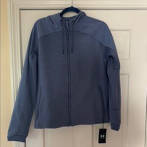 Under Armour Blue Full-Zip Hoodie